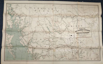 B.C., G.B., & Pacific Coast 1880s/1910s Maps & Contracts