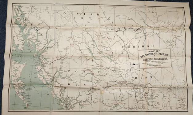 B.C., G.B., & Pacific Coast 1880s/1910s Maps & Contracts