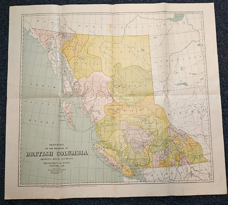 Map of British Columbia