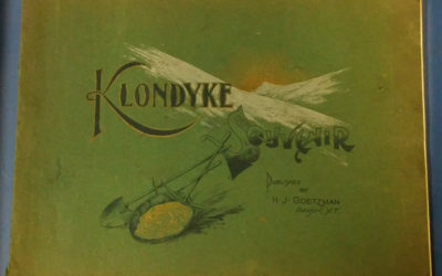 Klondyke Souvenir 1901 Goetzman 90-pg Photoprint Book, some wear