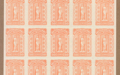 British Columbia #BCL67 VFNH 1981 $50 Law Sheet
