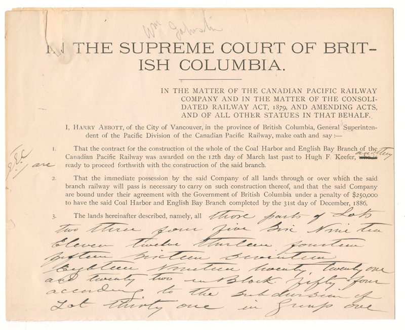 The Supreme Court of British Columbia
