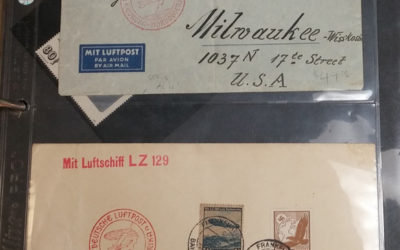 Aerophilately Covers, Cards and ephemera collection balance (26 pcs)