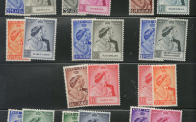 British Empire 1948/1949 Mint A/N Silver Wedding Sets (34)
