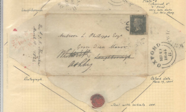 G.B. #1 1844 Cardinal Newman F.L.S. to Ambrose Phillipps