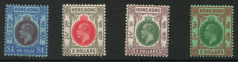 4 stamps in row