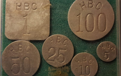 Eastern Arctic 1946 VF+ Hudson’s Bay Company 6-token Set