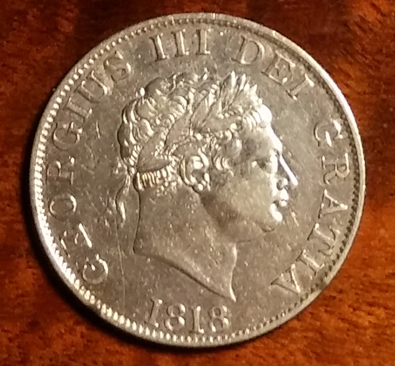 obverse George III bust