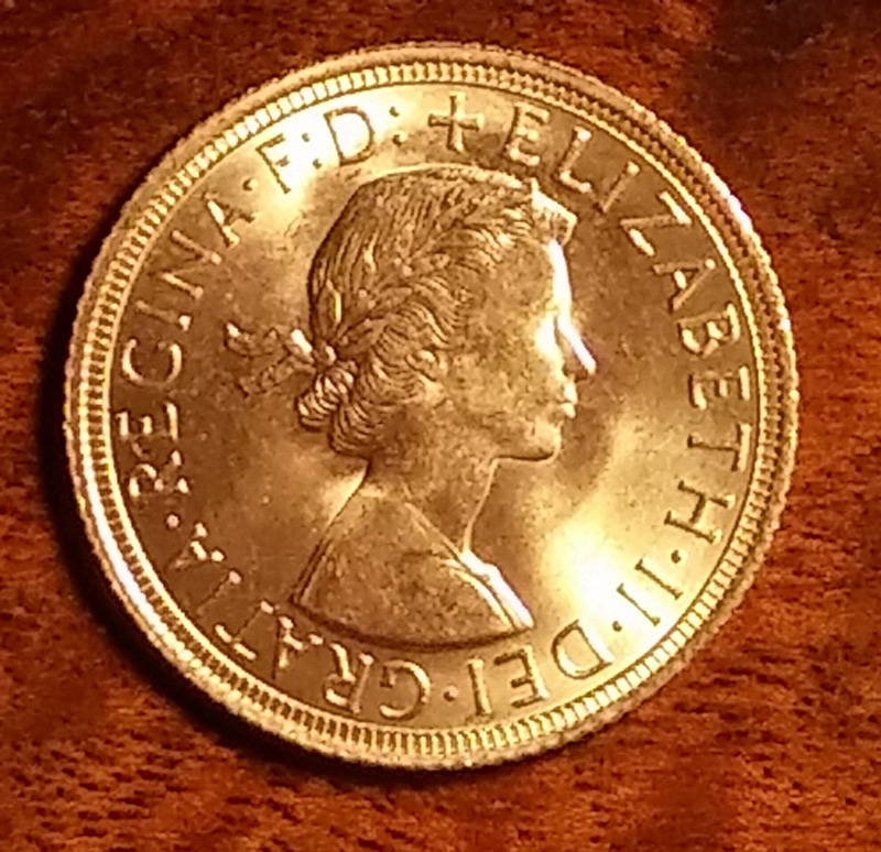 obverse Queen Elizabeth