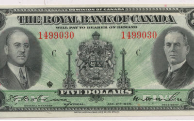 Royal Bank of Canada Unc 1935 $5 SN 1499030