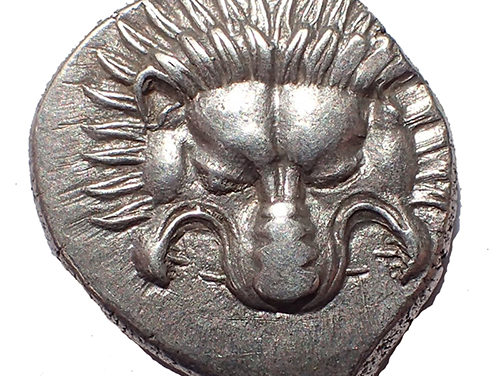 Dynasts of Lycia 380-360 B.C. Pericles 16mm 2.8gm Silver 1/3 Stater