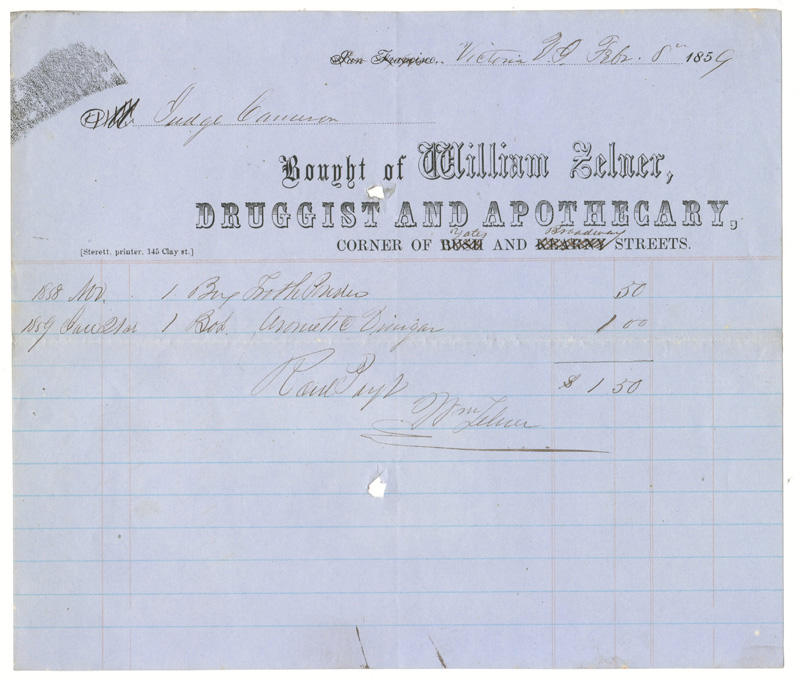 invoice on headed paper
