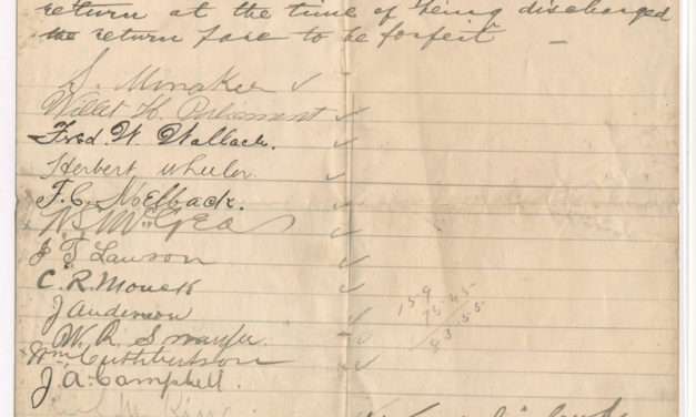 Vancouver Gas 1897 14-signature Yukon Gold Rush Survey Party Doc