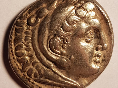 Alexander the Great 336-323 BC 17gm Macedonian Silver Tetradrachm