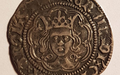 Henry VI 1422-1427 Calais Mint Silver Half Groat