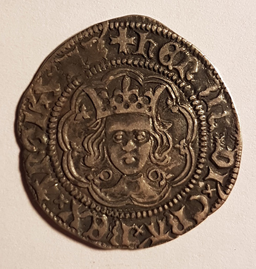 Obverse facing bust