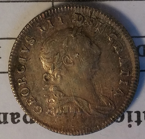 obverse bust George III