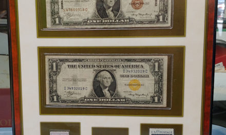 U.S.A. 1942 Emergency Issue Hawaii & N.Africa $1 Bill duo