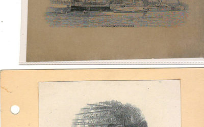Bank of Vancouver $5 & $10 Banknote Vignette duo