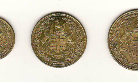 Hudson’s Bay Company XF/Unc 1854 1/8 to 1/2 Made Beaver token trio