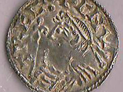 Lot 188 England VF 1016-1035 Cnut Short Cross Hammered Silver Penny