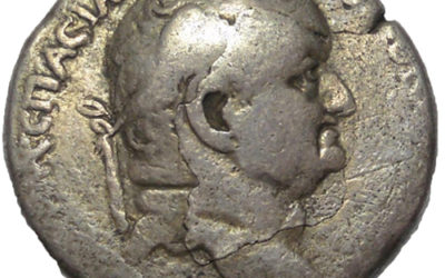 Vespasian 69-79 AD Antioch Silver Tetradrachm
