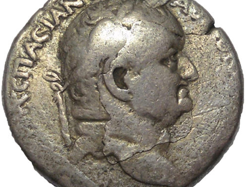 Vespasian 69-79 AD Antioch Silver Tetradrachm