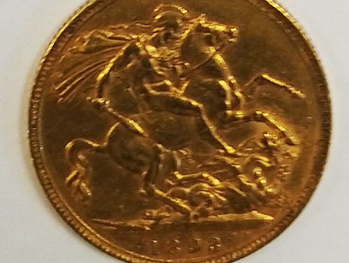 1897 Victoria Gold Sovereign .2355oz AGW