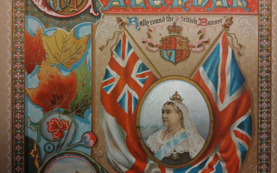 Boer War 1901 colour Patriotic 7-page Illustrated Canadian Calendar