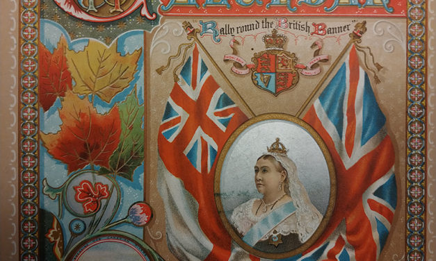 Boer War 1901 colour Patriotic 7-page Illustrated Canadian Calendar