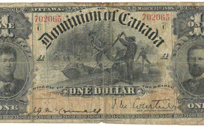 Dominion of Canada #DC13a 1898 $1 Bill