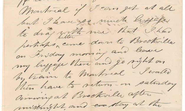 Intercolonial Railway Ottawa 4 June 1873 Marcus Smith 1-page letter