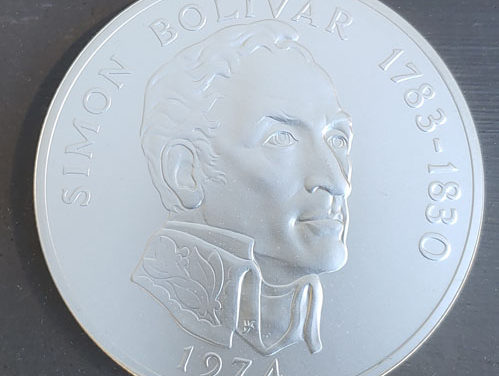 Panama BU 1974 Silver 20 Balboas