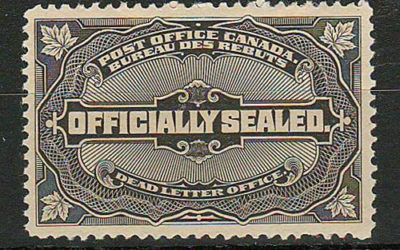 Canada #OX4 1913 Official Seal