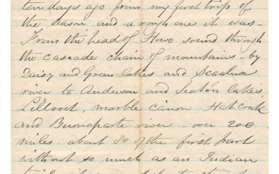Victoria, B.C. 11 Sep 1873 Marcus Smith 4-sides Letter to his wife