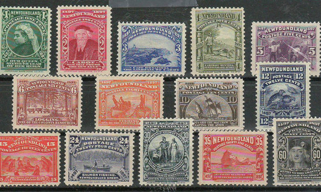 Newfoundland #61-74 1897 Discovery Set (14)