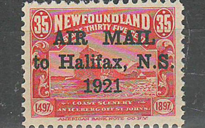 Newfoundland #C3 1921 35c Halifax Airmail