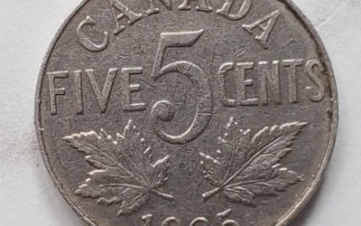 Canada 1925 George V 5 Cents