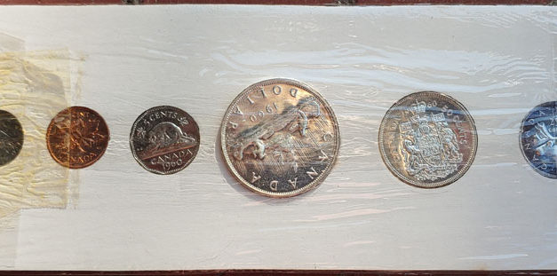 Canada BU 1960 6-coin Silver Proof-like Set