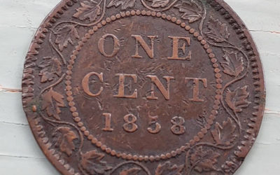 Province of Canada VF 1858 Victoria Large Cent