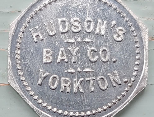 Hudson’s Bay Company Unc 10c Yorkton Aluminum Token