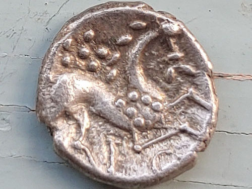 Celtic Britain 45-50 AD Iceni Silver Unit