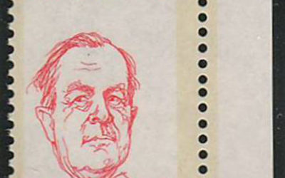Canada #591 1973 6c Pearson Dramatic Misperf 