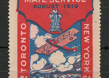 Aero Club #CLP3 Unused 1919 $1 only 3000 printed