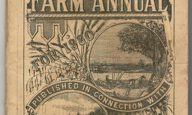 Canadian Farm Annual 1880 Toronto Weekly Mail, 88 pgs ex Brighouse