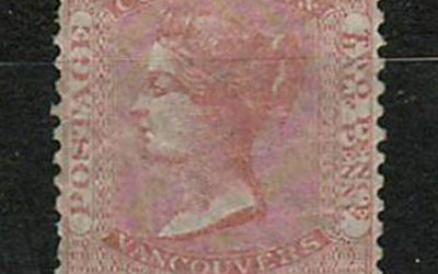 British Columbia #2 OG 1860 2.5d