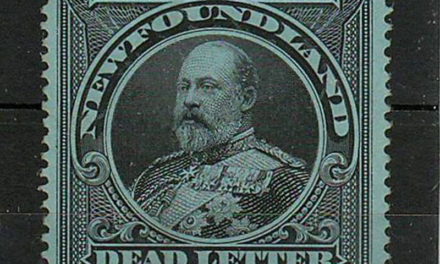 Newfoundland #OX1i VF Mint 1905 Edward VII Official Seal
