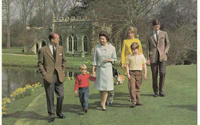 Queen Elizabeth II & Prince Philip Signed 1968 Christmas Card