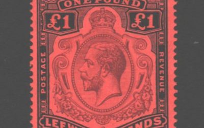 Leeward Islands #83 F/VF Mint 1928 George V Pound