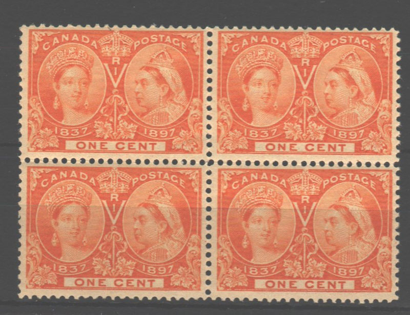 block of stamps